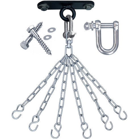 RDX X1 6 PANEL BLACK STEEL CHAINS & SWIVEL-1